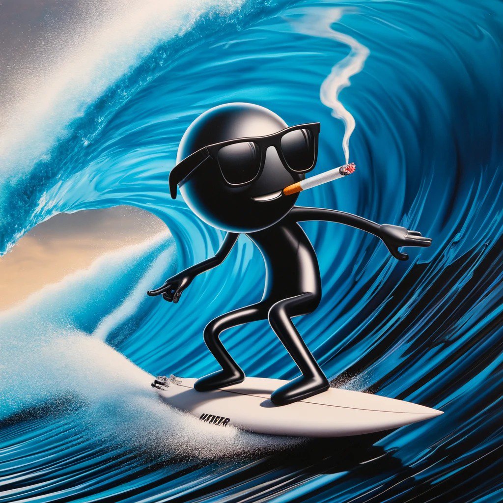 $mfers be ready to surf the green candles