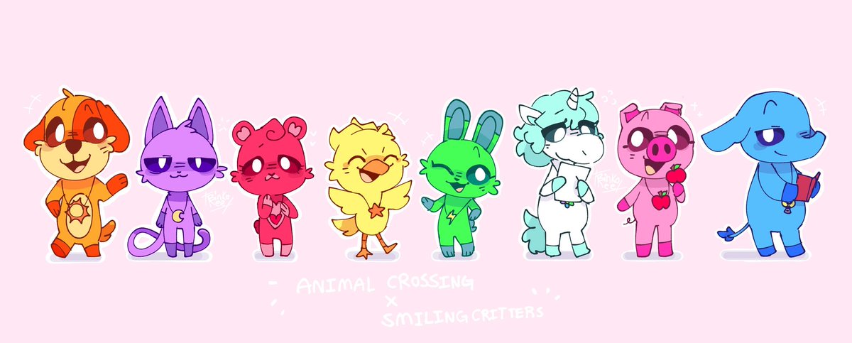 You have 1 nook miles ticket. Who would you invite?
I've had this idea for a long time now.,,.., figured I draw it now :)
#SmilingCritters #AnimalCrossing