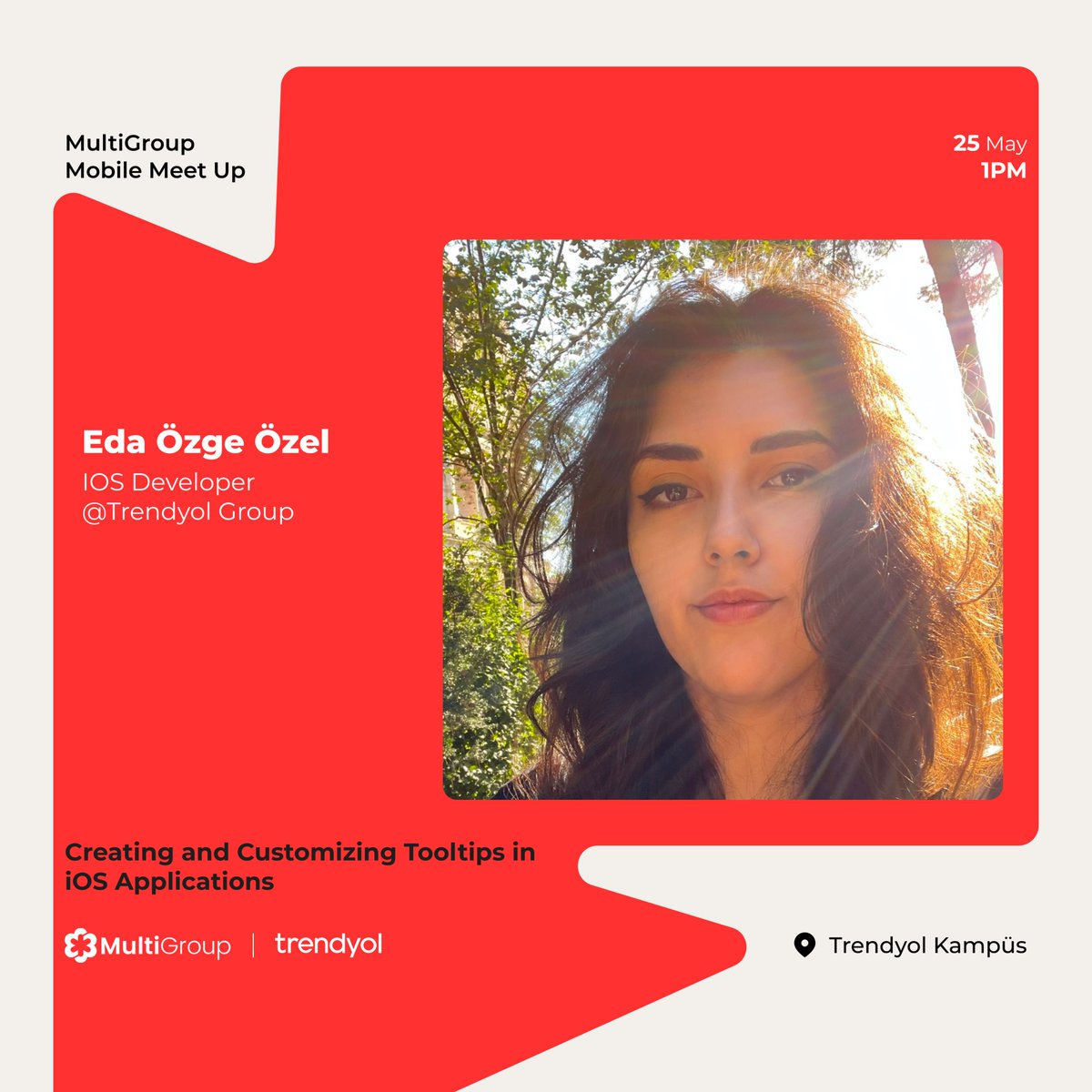 Mobile Meet Up' a sayılı günler kaldı. Peki siz kayıt oldunuz mu? 👀

İşte bir sonraki konuşmacımız Eda Özge Özel "Creating and Customizing Tooltips in IOS Applications" konusu ile sahnede sizlerle olacak 🎊 🌟

Kaçırmamak için hemen kayıt olun 🚀 

kommunity.com/devmultigroup/…