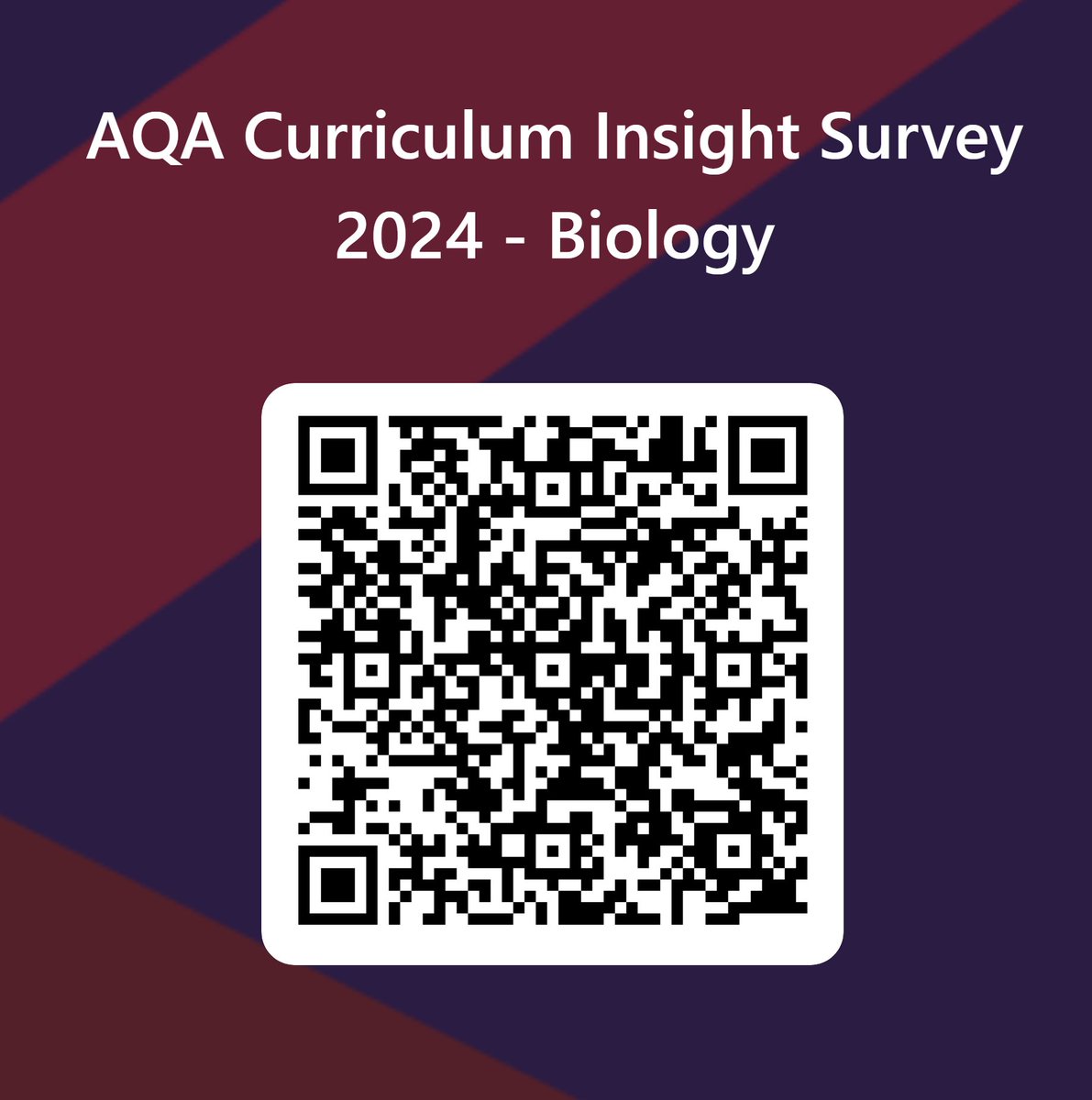 Biology teachers – to help support you better, we’d like you to share your experience of teaching our GCSE Biology qualification. 

Complete our survey here > ow.ly/FS2Y50RMRp4