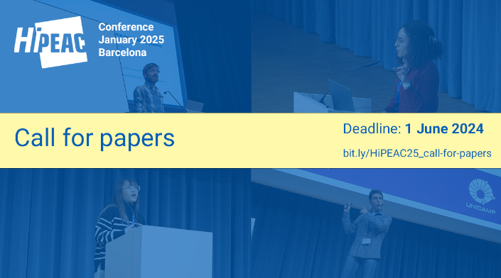 #LearnaboutaerOS:
Call for papers Opportunity
The @hipeac #conference is the premier European forum for experts in computer architecture, programming models, compilers and operating systems 
The deadline for submission is 1 June 2024.
🔗hipeac.net/news/7056/hipe… 
@EU_CloudEdgeIoT