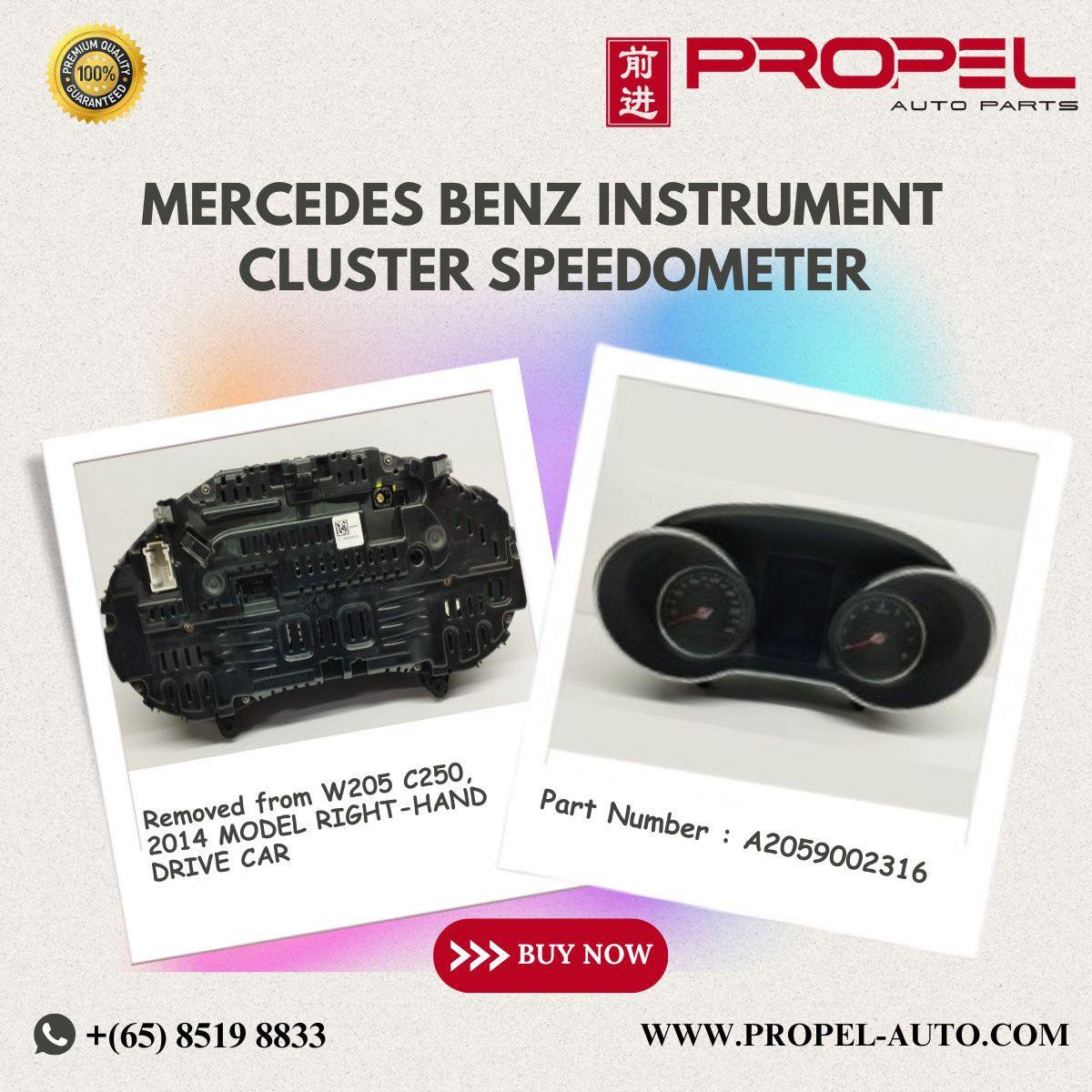 Mercedes W205 C-Class Instrument Cluster / Speedometer available for sale at #PropelAuto Ping us & Grab before it’s Gone🤩 #MercedesBenz #W205 #CClass #Speedometer #InstrumentCluster #Singapore #MercedesParts #Carparts #Autoparts #Usedparts #Spare #OnlineStore #Ping #GrabFast