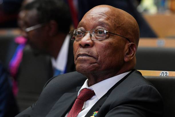 Newzroom405's tweet photo. [BREAKING NEWS] No Parliament for former president Jacob Zuma. ConCourt has ruled that Zuma may not return as MK Party MP. 

Tune into #Newzroom405 for more details. https://t.co/hLSlwMCYGp