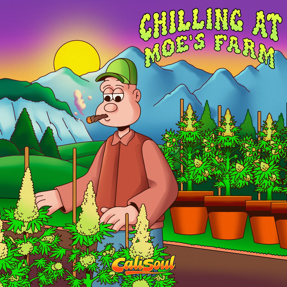 The Chilling at Moe's Farm album featuring Ben Jammin' Beats, Cloudsurfin', @hmsurfbeats, @jfletchbeats, Erwin Do, <a href="/soulonebeats/">Soulone Beats</a>, @78ninemusic, <a href="/spectivednb/">Spective</a>, Calvin Bennett, kBeats XXIII, Grandmaster Faff, Homson, Lightflower &amp; myself!

Out 5.7.24 via Cali Soul &amp; Moe's Farm