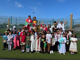 DeltaPrimary's tweet image. Today is our World View and Cultural Day at Delta.