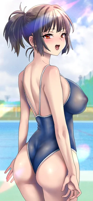すけすけスク水ガール 