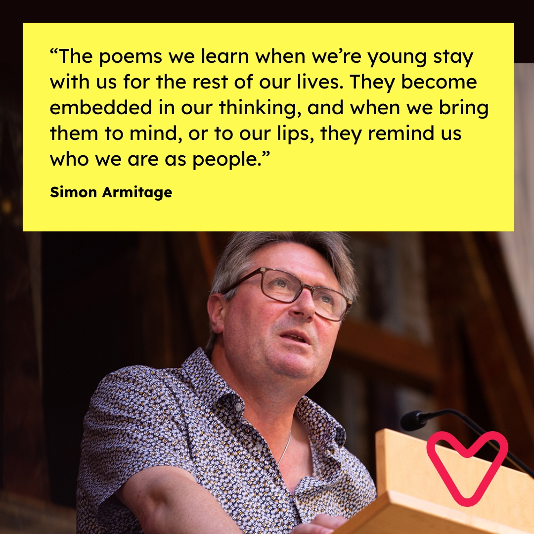 Over 110,000 children & young people have taken part in #PoetryByHeart 2024. 48,000 poems have been performed by heart. 3,030 entries were submitted for the competition. Congratulations again to every single person who has learned a poem by heart. #poetry ow.ly/A1qz50RMRF4