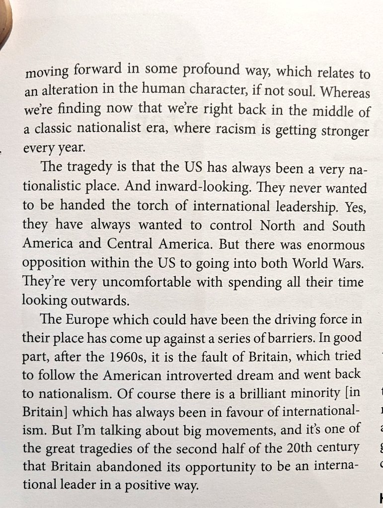 Fascinating interview with John Ralston Saul in the @NewHumanist, sharing how #racism is growing, in part due to most citizens not having the time to engage in 'positive nationalism'. Leaving the disenfranchised to engage in 'negative nationalism' & with it destructive, racism.