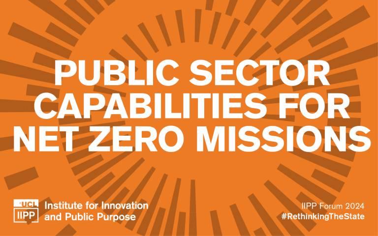 As part of our 2024 Forum #RethinkingTheState IIPP will host an interactive discussion bringing together public sector experts working on the green transition who are facing similar challenges. Learn how public sector capabilities can help. Register here ucl.ac.uk/bartlett/publi…