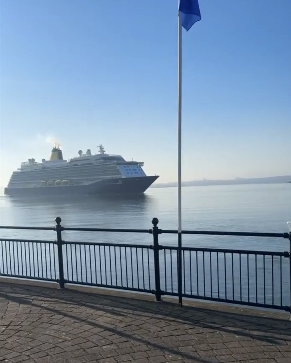 Our Tourism Ambassadors are out welcoming the passengers and crew of <a href="/saga_travel_uk/">Saga Travel UK</a>  Spirit of Adventure to #Cobh enjoy Shopping Restaurants bars explore <a href="/CobhHeritageCen/">Cobh Heritage Centre  The Queenstown story</a>  <a href="/cork_harbourbh/">Cork HarbourBh</a> <a href="/cobhmuseum/">Cobh Museum</a> <a href="/SiriusArts/">Sirius Arts Centre</a> <a href="/SpikeIslandCork/">SpikeIslandCork</a> <a href="/CobhRebel/">Cobh Rebel Walking</a> <a href="/TitanicCobh/">#Titanic Cobh</a> during your visit.