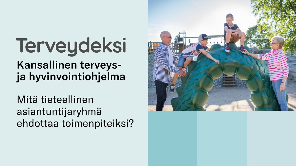 Miten suomalaisten terveyttä ja hyvinvointia tulisi edistää? Tieteellinen asiantuntijaryhmä on koonnut yhteen tärkeimmät toimenpiteet.
🔸Ryhmän raportti julkaistaan 4.6. klo 13-15:30
🔸Raportin pohjalta valitaan toimenpiteet Terveydeksi-ohjelmaan 2024-27
🔗stm.fi/tapahtumat/202…