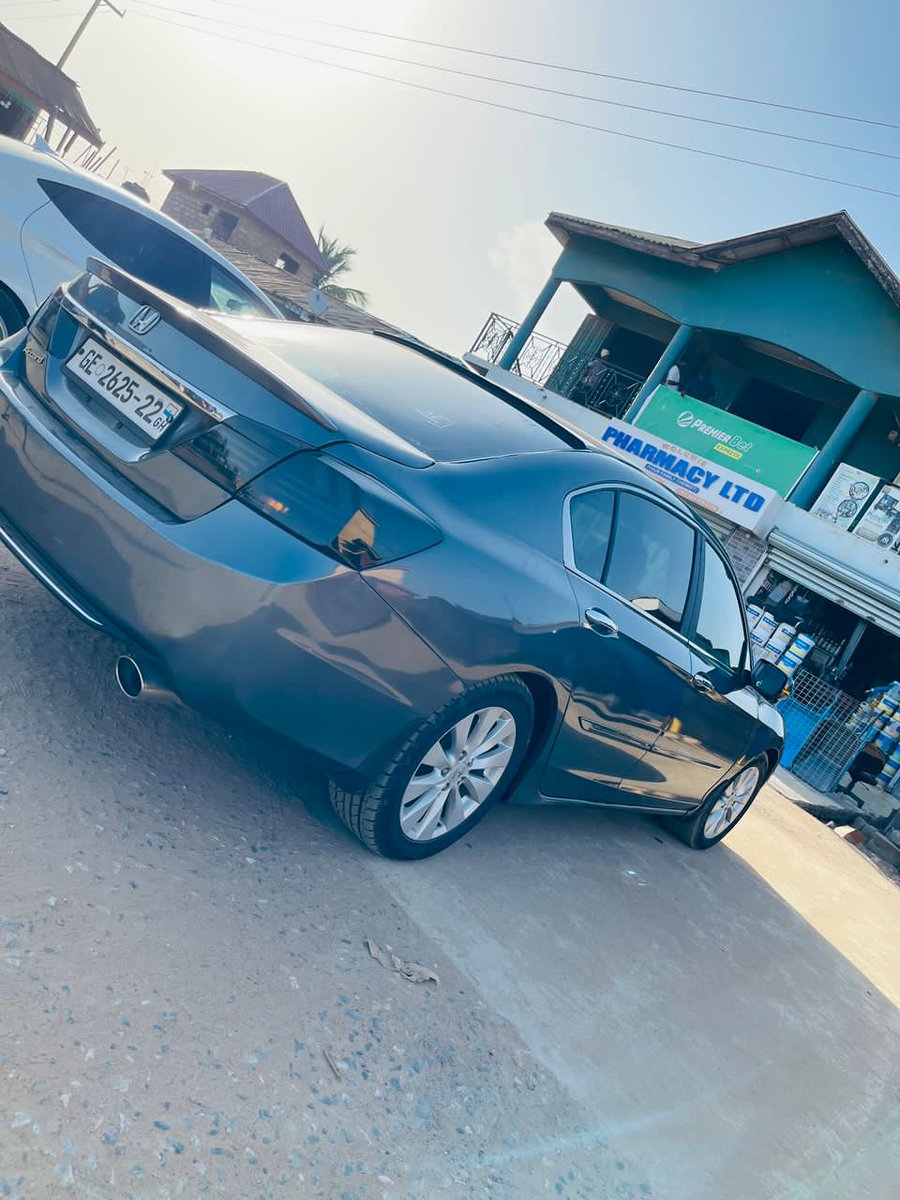 2015 Honda Accord Fully loaded Sunroof Keyless entry Side Camera Electronic Seat Reverse Camera Infotainment Screen Low fuel consumption Price: GHC 126,000 Repost for others to see please 🙏🏿 DM and let's talk if you're interested WhatsApp/Call: 0550256731