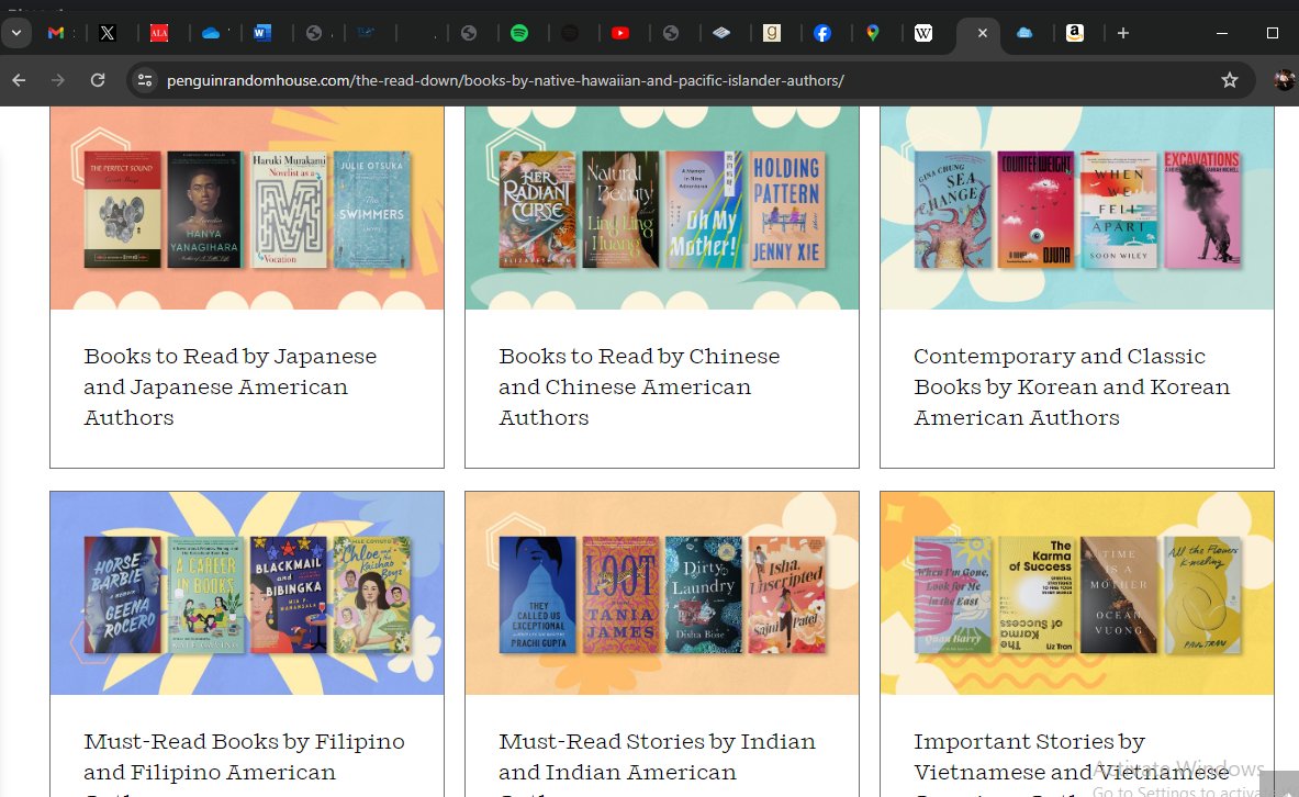 IansQuill1's tweet photo. Nothing hurts more than what you want but can't have (yet) 😅😭
For anyone wanting Asian American &amp; Pacific Islander books.

#SaveMoney #ToBeReadList https://t.co/GJLCBXA77X