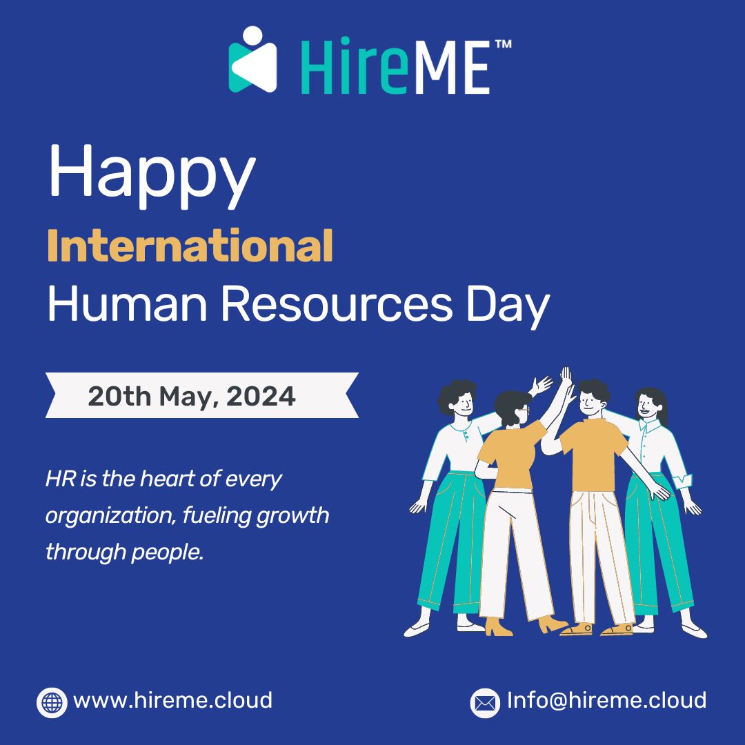 Happy International Human Resources Day!

#HireME #HRCommunity #HRHeroes #HR #BeingHR #humanresources #HRleadership  #InternationalHRDay #HRday #HRCommunity #HRHeroes