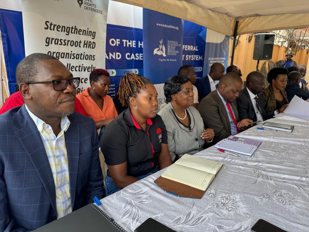 📌Happening now : Press Briefing by #CSOs in Uganda on the Rationalisation of @NGObureau and Appeal to @KagutaMuseveni to consider not assenting to the NGO( Amendment ) Act , 2024. CSO leaders have asked government to always consult them and instead strengthen the @NGObureau.