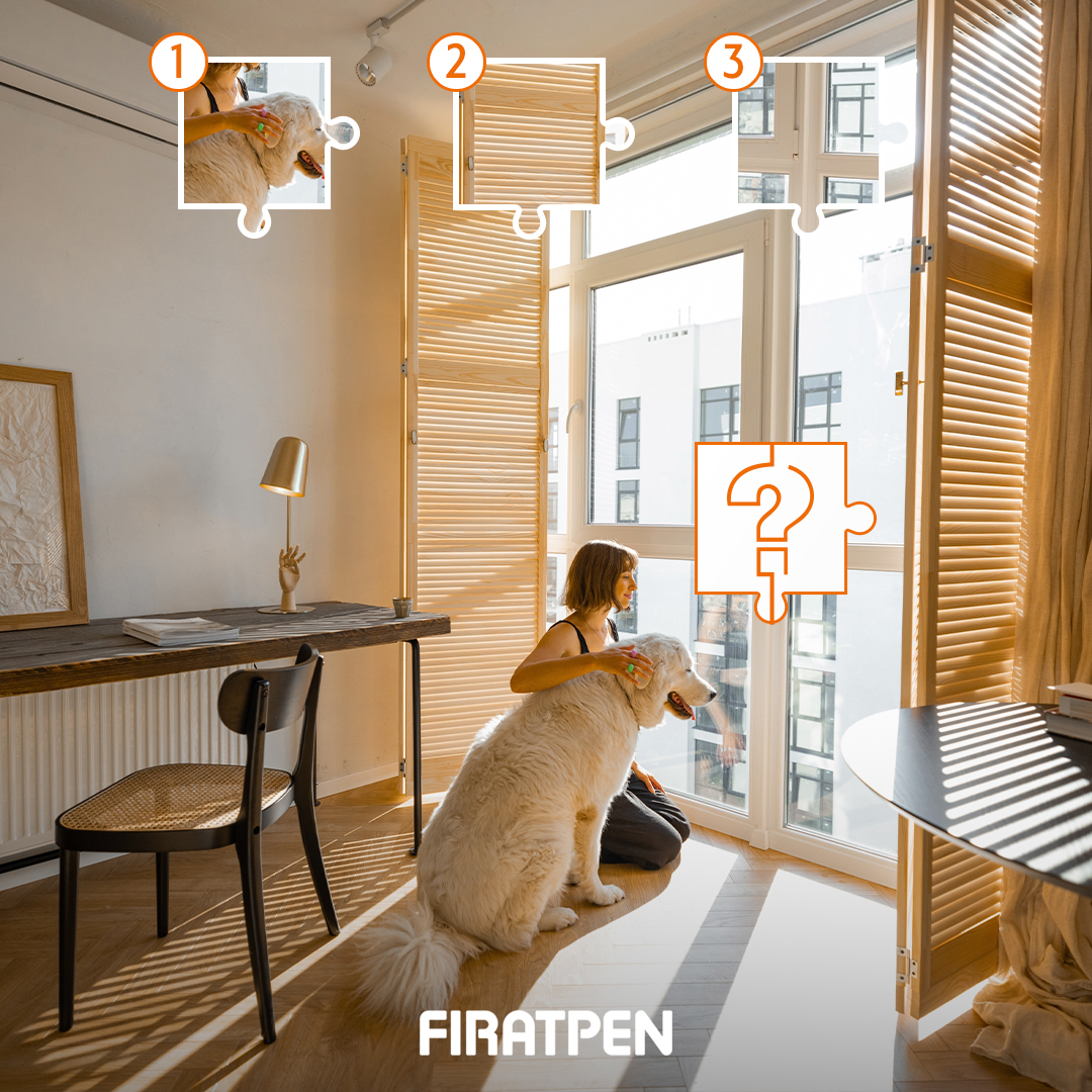 FiratpenTR's tweet photo. Yazın gelişini evcil hayvanlarımızla karşılıyoruz✨

Sizce görseldeki eksik puzzle parçası hangisi?🤗
Doğru cevabı bizimle yorum olarak paylaşabilirsiniz.

#Fıratpen #SeninPenceren #PVCPencere https://t.co/aBNgG4NgPa