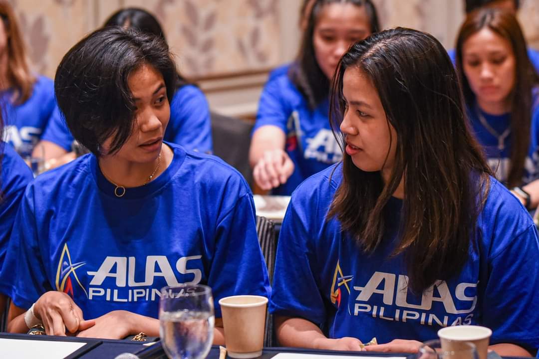 The Queen Archer and the Queen Tigress in one frame.

Canino will reportedly play as the opposite spiker for Alas Pilipinas in the AVC Challenge Cup. 

Laure, meanwhile, will backstop Sisi Rondina in the open hitter position.