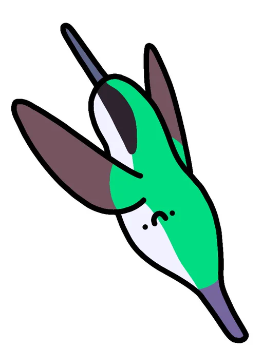 ミミグロセンニョハチドリ 