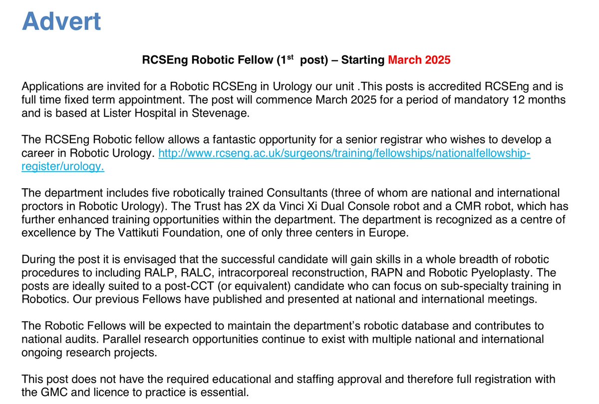 Prof Nikhil Vasdev (@nikhilvasdevuro) on Twitter photo Our RCSEng Robotic Fellowship for March 2025 <a href="/enherts/">East and North Hertfordshire Teaching NHS Trust</a> - jobs.nhs.uk/candidate/joba…
<a href="/jimadshead/">Jim Adshead</a> <a href="/MrTimLane/">Tim Lane 💙</a> <a href="/Dr_ABrodie/">Andrew Brodie</a> <a href="/RCSnews/">The Royal College of Surgeons of England</a> <a href="/Jburodoc/">John Bycroft</a> Our RCSEng Robotic Fellowship for March 2025 <a href="/enherts/">East and North Hertfordshire Teaching NHS Trust</a> - jobs.nhs.uk/candidate/joba…
<a href="/jimadshead/">Jim Adshead</a> <a href="/MrTimLane/">Tim Lane 💙</a> <a href="/Dr_ABrodie/">Andrew Brodie</a> <a href="/RCSnews/">The Royal College of Surgeons of England</a> <a href="/Jburodoc/">John Bycroft</a>