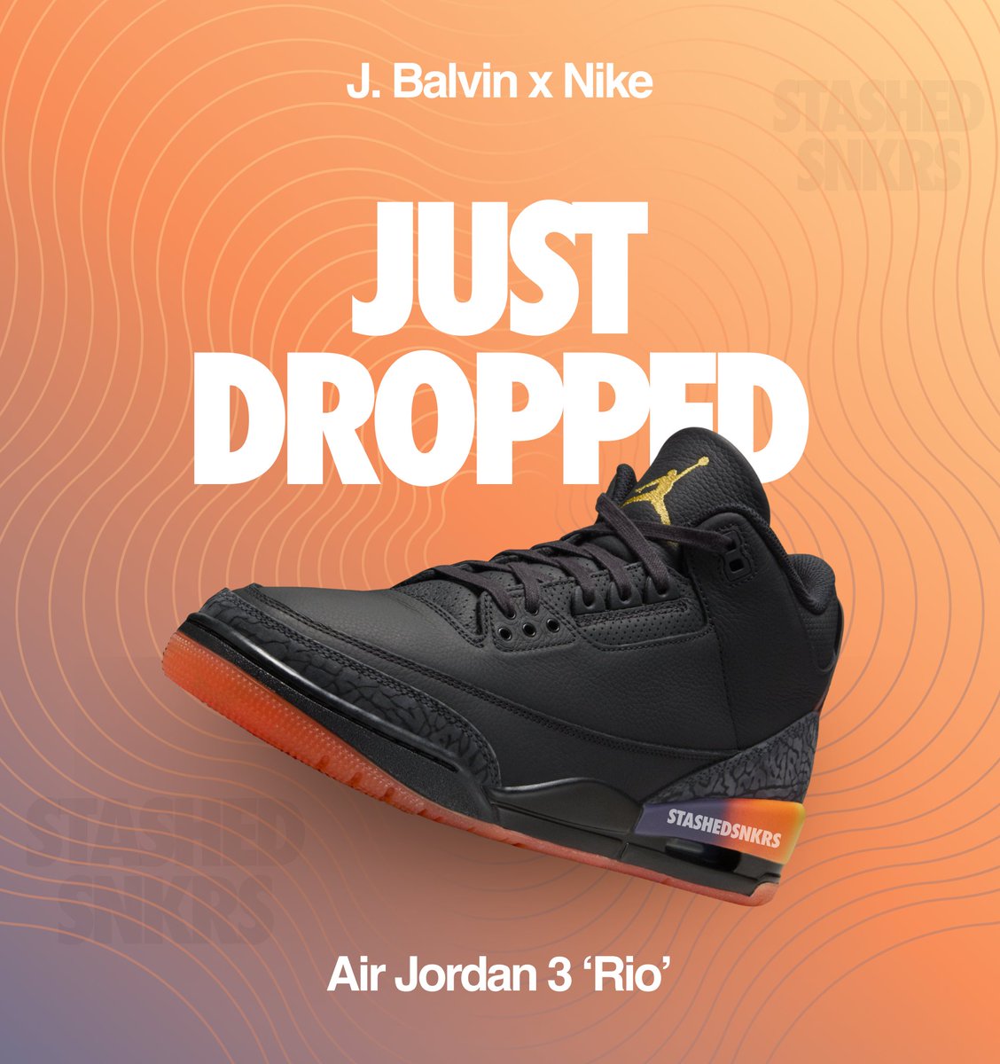 The J Balvin x Air Jordan 3 ‘Rio’ just dropped on the SNKRS App via SNKRS Pass in Milan. 🇮🇹 If you were a Stashed member, you had an early heads-up. The SNKRS Pass went live at 10:15 AM CET and pickup is tomorrow, were you able to secure a pair⁉️