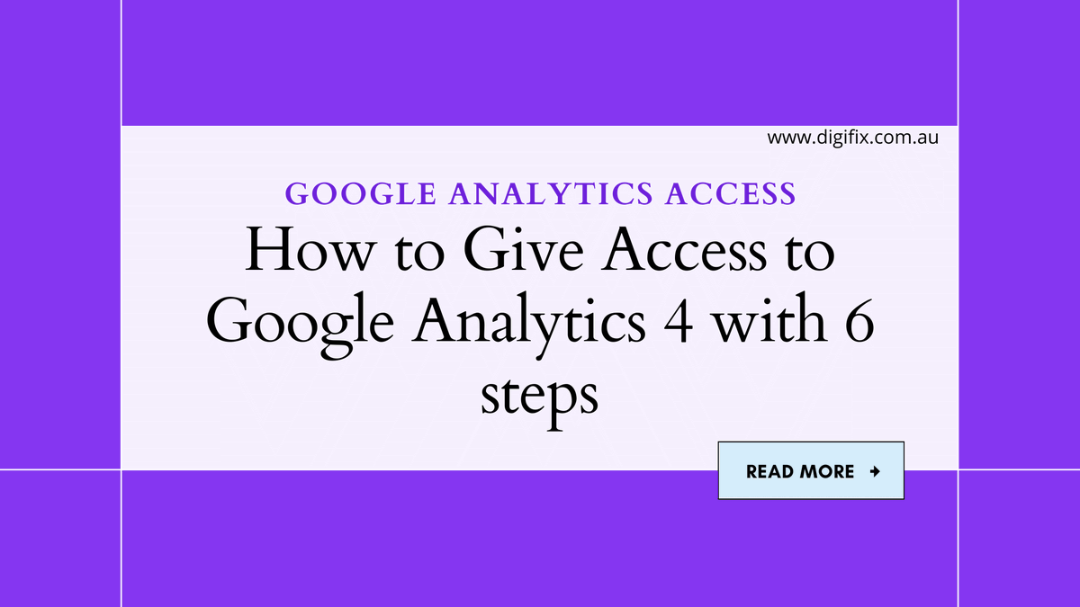 vist.ly/2te Step by step guide on How to give access to Google Analytics with 6 simple steps.