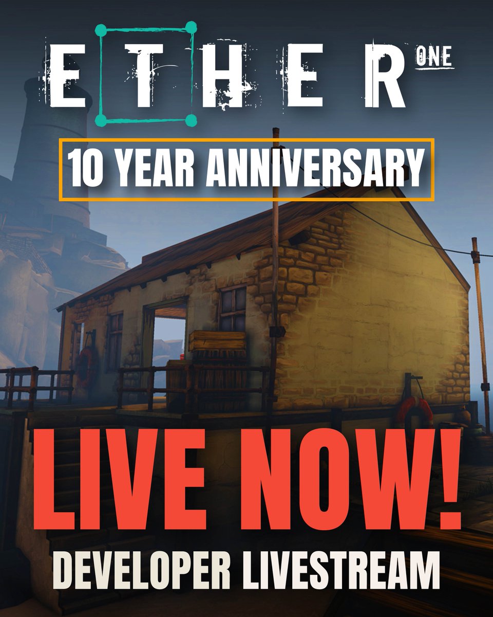 WhitePaperGames's tweet image. 📢 We're going live at 10am BST (in 10 minutes)

We're playing through Ether One for the first time in over 10 years!

Come share the memories with us 🎀

Discord link: discord.gg/H4s9fTSykK