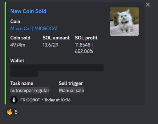 frigobot's tweet photo. Some success from yesterday night... 😎

Join: https://t.co/45i1aRIder https://t.co/UPlLcR24Wx