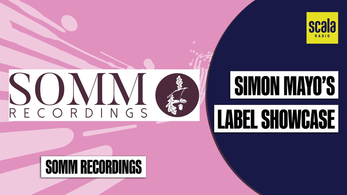Thank you again to Simon May and @ScalaRadio for making SOMM Recordings the Label Showcase feature during Sunday Brunch this weeked! What a treat to tune in our recent L'Arlésienne and Nightlight releases yesterday morning.