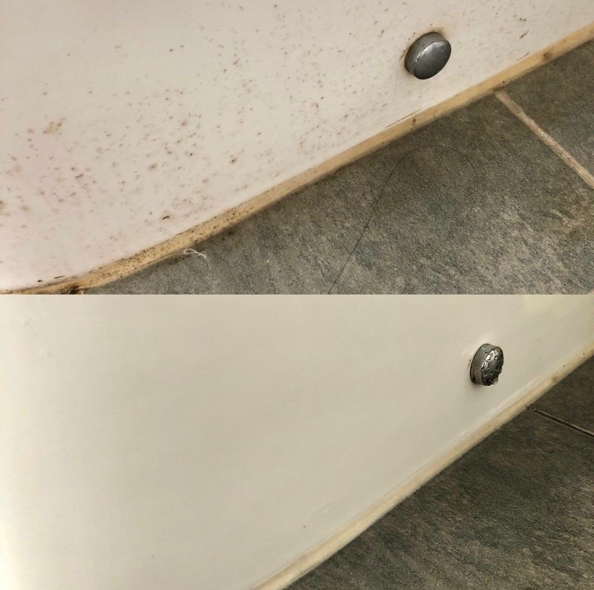 theiceraf's tweet photo. Weh thank you siapa yang viralkan benda ni dulu, sebab benda ni lah toilet aku dah takda kesan mold. Serious berbaloi 👍🏻👍🏻 https://t.co/smEtndKlbE