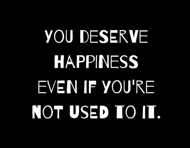 Monday Mood: You deserve to be so, so happy. :) Xoxo 💋 Happy Monday