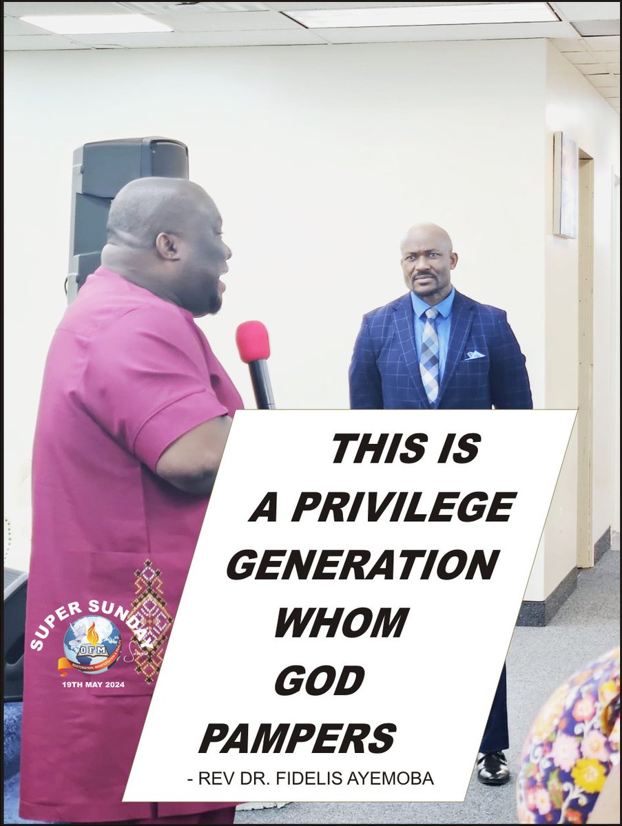 OfmLnj's tweet photo. SUPER SUNDAY SERVICE WITH REV DR. FIDELIS AYEMOBA || 19TH MAY 2024.

#SundayServiceLIVE
#WithRevDrFidelisAyemoba
#PstGregEnabosi
#OfmLivingstonNJ https://t.co/u7Ocojtt2r