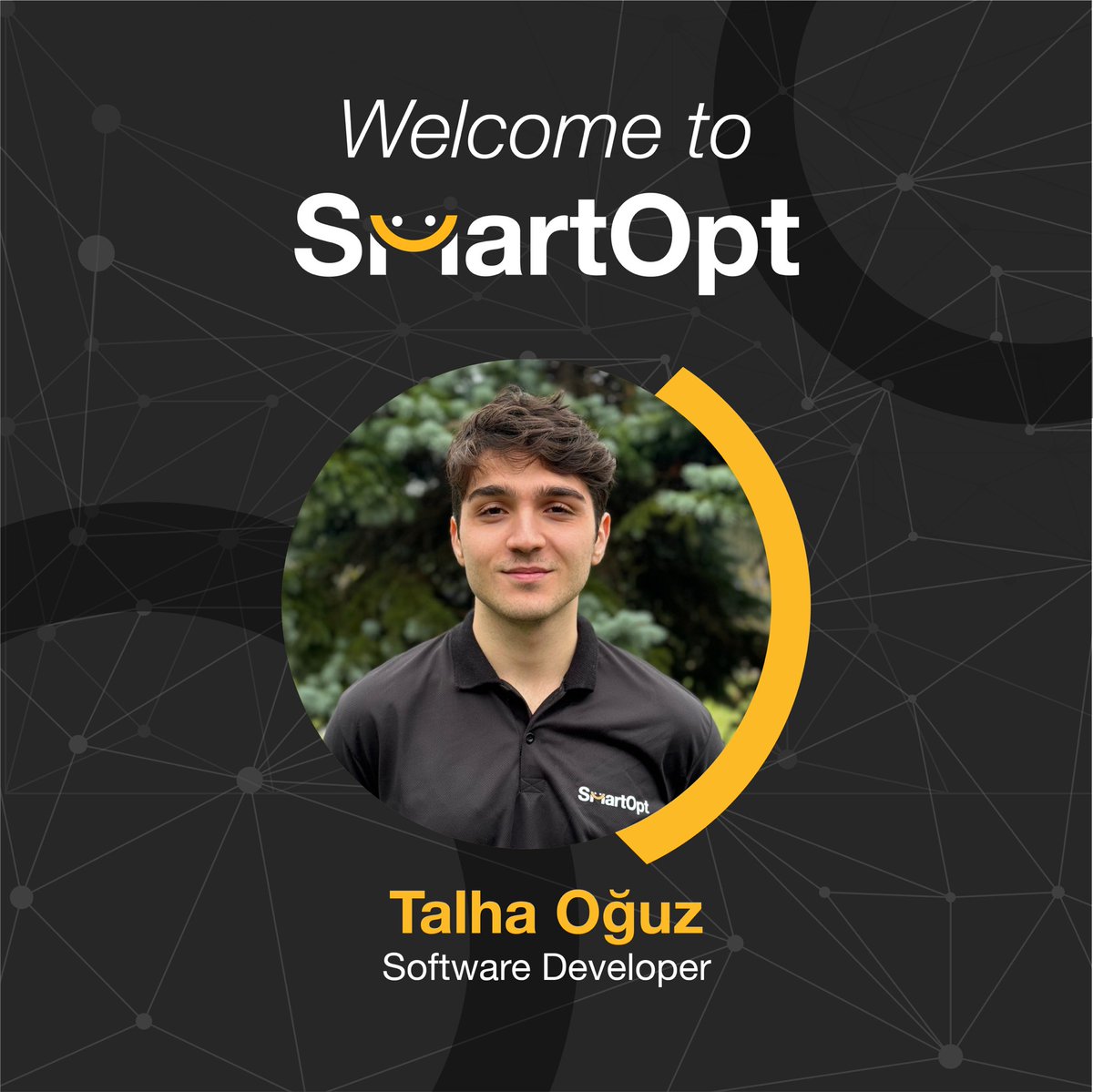 SmartOpt_'s tweet photo. Extremely pleased to see our company grow. #Welcome to the team Talha Oğuz! Can't wait to see the impact you make.
.
.
.
#SmartOpt #optimizasyon #supplychainmanagement #artificialintelligence #machinelearning #optimization #supplychain #management #logisticsmanagement #ai #tech https://t.co/m1hJdrRVha