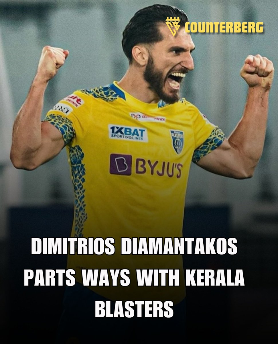 ISL Golden Boot winner and Kerala Blasters star Dimitrios Diamantakos confirms that he's leaving the club. Diamantakos penned a heartfelt note for the fans on his instagram. Which club do you think the Greek God of Goals is headed to? #KBFC #KeralaBlasters #ISL