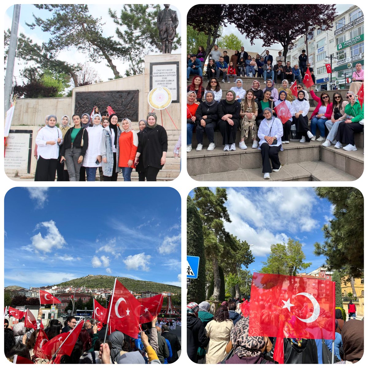 YozgatKYGM's tweet photo. 📍Sürmeli Yurt Müdürlüğü 
Yozgat ilimizde düzenlenen  Gençlik Haftası programlarına öğrencilerimiz ile katılım sağladık.
#GSByurtları https://t.co/OzTdPRVL9r