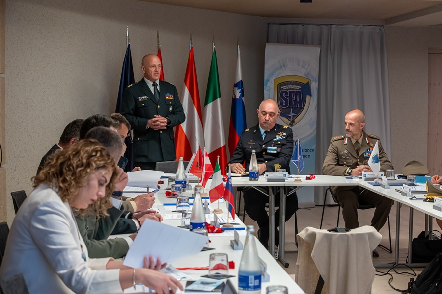 #NSFACOE 1st Steering Committee meeting 2024 hosted by the Sponsoring Nation #Slovenia was successfully concluded: the COE presented the status of POW 2024 and most relevant ongoing projects to complete by the end of current year
🇦🇱🇦🇹🇮🇹🇸🇮
#NATO #WeAreNATO #StrongerTogether