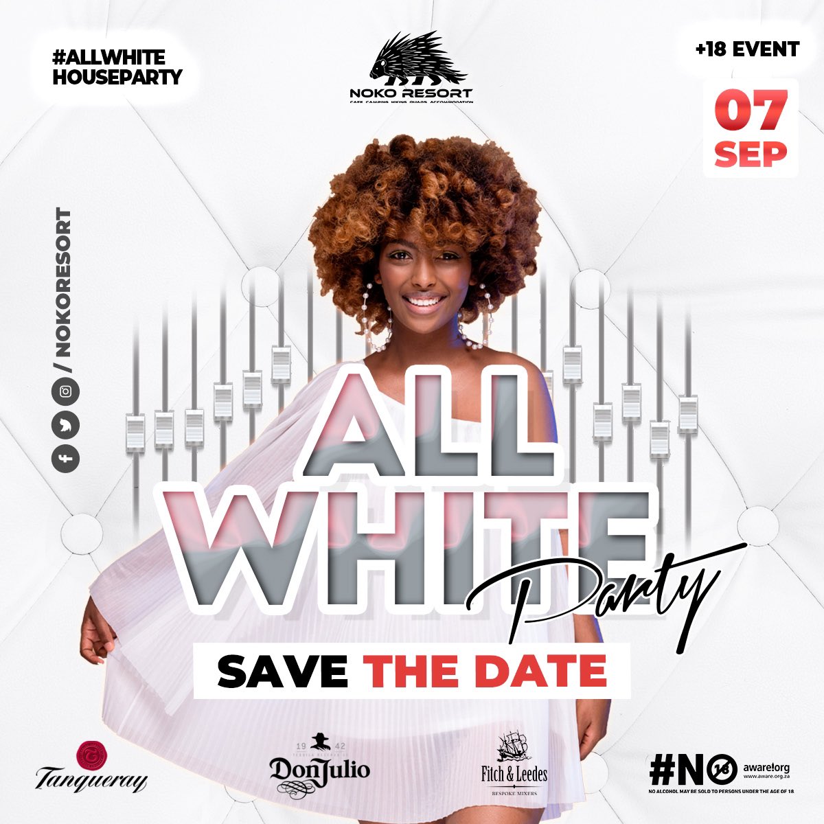 SAVE THE DATE •• 07 September 2024 •• Bush All White House Party ••