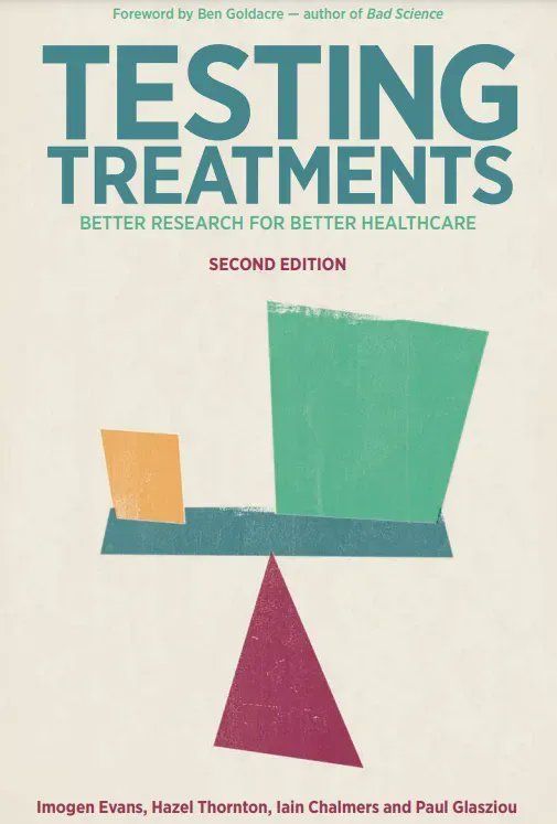 Today is #ClinicalTrialsDay and we have a great resource to share with you! 📘 Testing Treatments for anyone who wants to better understand how treatments can be tested fairly. 🌐 Available in 15 languages! 🤓 All FREE to read online! buff.ly/2KyCpBX #CTD2024