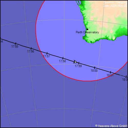#Perth #WA the Chinese Tiangong Space Station will fly over at 5:56 pm

#perthnews #perthevents #wanews #communitynews #westernaustralia #perthlife #perthtodo #perthhappenings