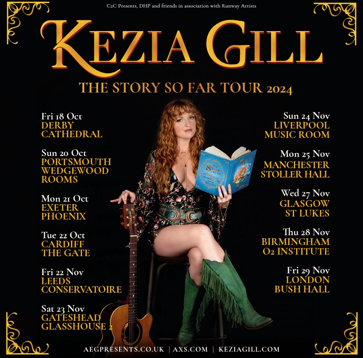 I’m thrilled to announce that I’m going back on Tour! ‘The Story So Far’ tour is going to be an intimate acoustic evening where I get to share the stories behind the songs. 🥰

General Sale starts on Thursday 23rd at 10am!

Pull up a chair folks…. It’s story time. 📚