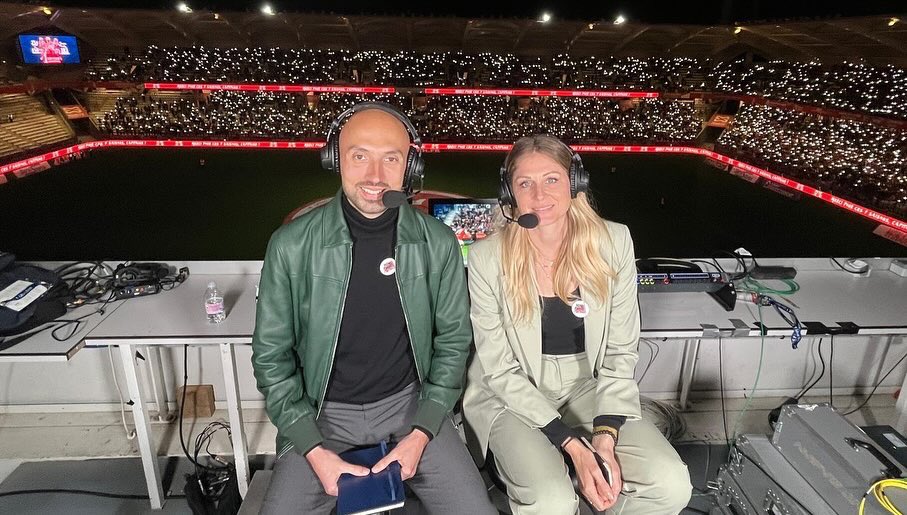Une dernière journée de <a href="/ligue1ubereats/">Ligue1UberEats</a> sur @primevideosportfr pleine d’émotion vécue avec <a href="/corinepetit17/">Corine Petit</a> et <a href="/RedaMrabit/">Reda Mrabit</a> 🤩👌🏽
Une soirée marquée par la dernier match et le dernier but du capitaine Yunis Abdelhamid avec le maillot du <a href="/stadedereims/">Stade de Reims</a> 🔴⚪️