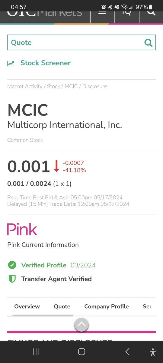 $MCIC looks like we finally are going to set to see what this stock has up its sleeve @Gorbec11 @4u2nv2tweet @Jcazz17 @JonBlair77 @BlairMischlich @Sirantnj @RealtorStarShar