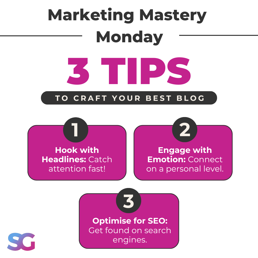 spidergroupuk's tweet photo. 🌟 Marketing Mastery Monday 🌟
Struggling to engage your readers? Enhance your blog with our top 3 tips to craft content that not only draws readers in but boosts your SEO! 

Want more expert advice? Check out our article here: https://t.co/DBfNA7RwG8 #ContentWriting #Blog https://t.co/SPFJQHOKYO