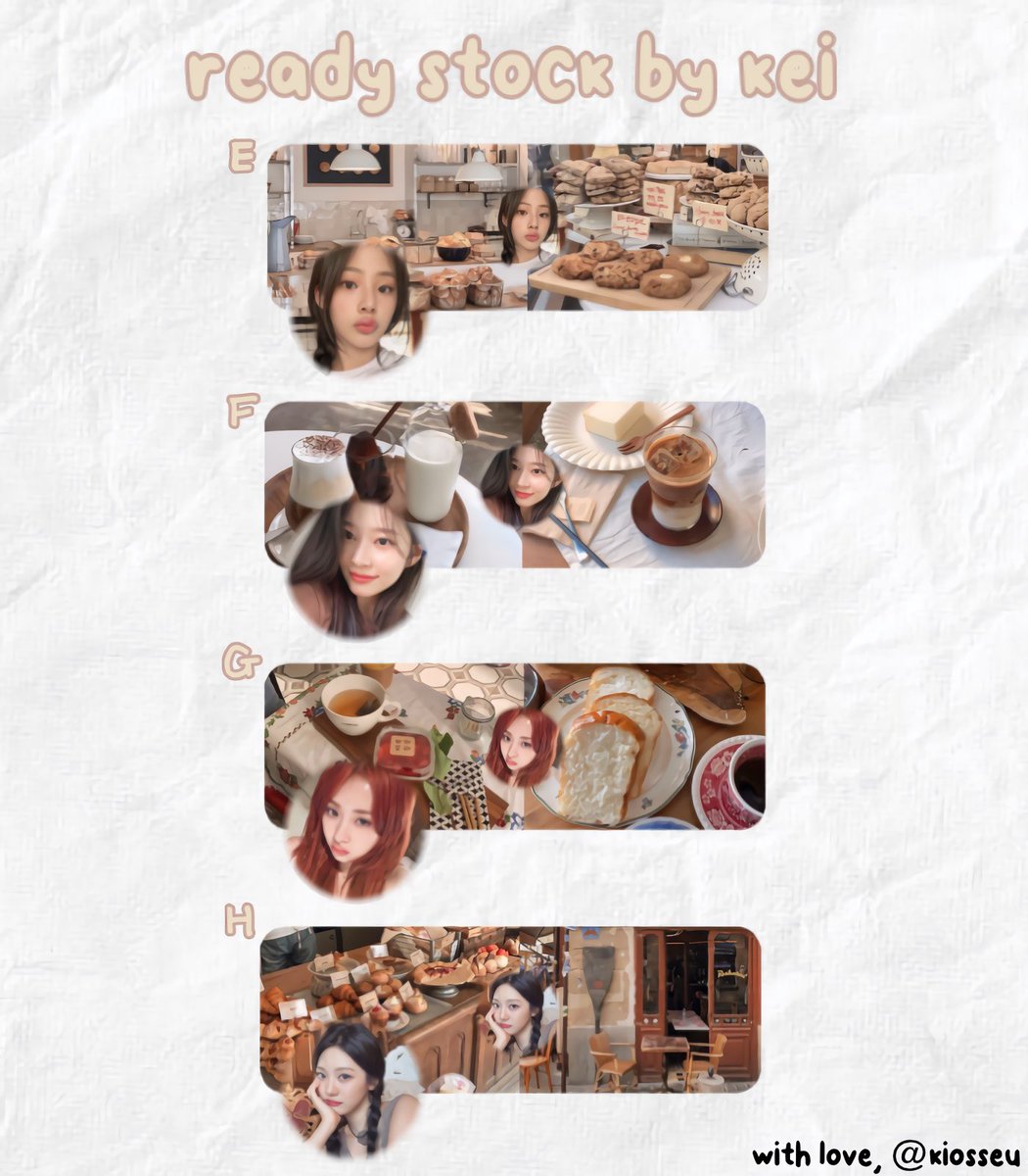 a repost will be appreciated, thank you!💘

Haloo semua!🌟 aku ada layout ready stock gg semi moodboard dengan harga 3.500/ea dapet ava png only yapp. Payment via qris, bisa langsung di take via dm💌. SoOo tunggu apalagi marii jajan di kei!!🎀

[ #zonaba #zonauang ]