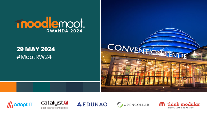 Reminder: MoodleMoot Rwanda 2024 is just around the corner! 🗓️ May 29, 2024, 9:30am - 5:00pm 📍 Kigali Convention Center, Room MH2 Register now: elearning-africa.com/conference2024… #MootRW24 #ela24