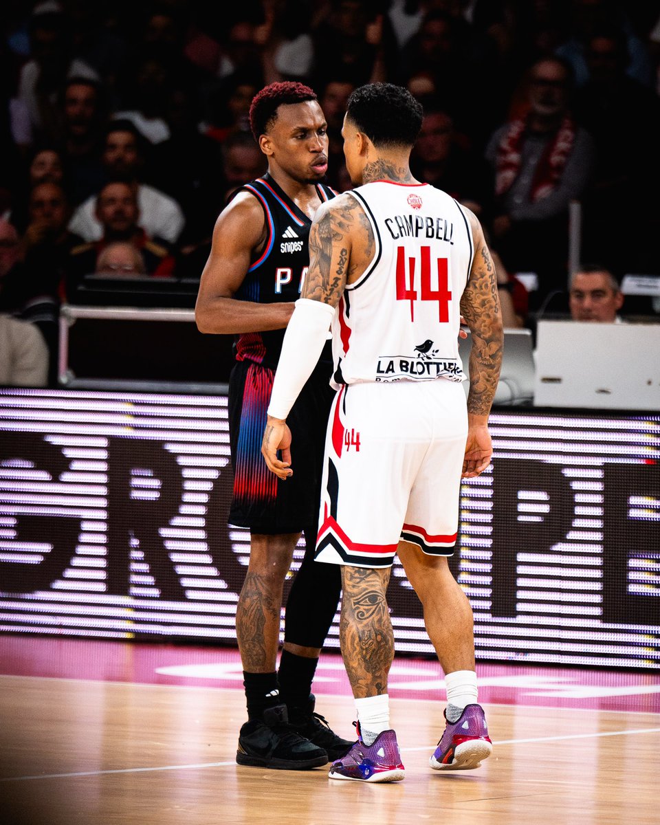 ParisBasketball's tweet photo. The job is not done.

J-1 avant le match 3, J-1 avant le match décisif. 

Pour passer cette étape des premières playoffs de notre histoire, on va avoir besoin d’un public en nombre demain soir à l’@adidasarena 💪💪💪💪

On compte sur vous 🫵
🎟️ https://t.co/momDiPWBad 🎟️ https://t.co/cPPYWWZpqk