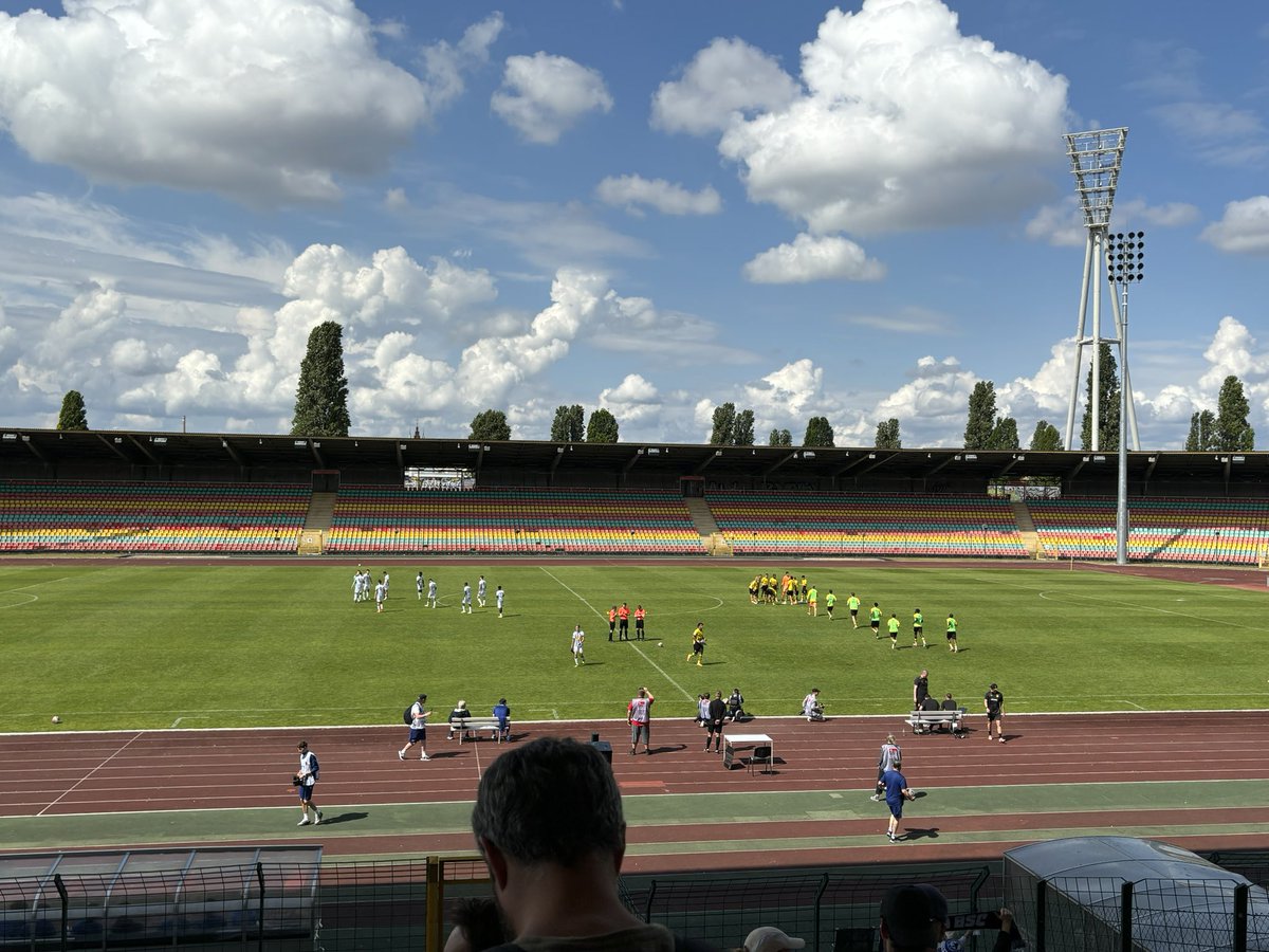 herthaxksc's tweet image. Bin da. Kann losgehen. #BSCBVB