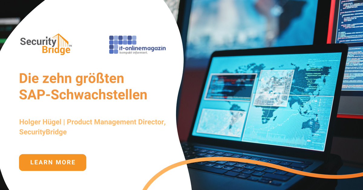 _securitybridge's tweet image. Neuer Artikel von unserem Produktmanagement-Direktor Holger Huegel! 🔒

👉 it-onlinemagazin.de/die-zehn-groes…

#SAPSicherheit #SecurityBridge #ITOnlinemagazin