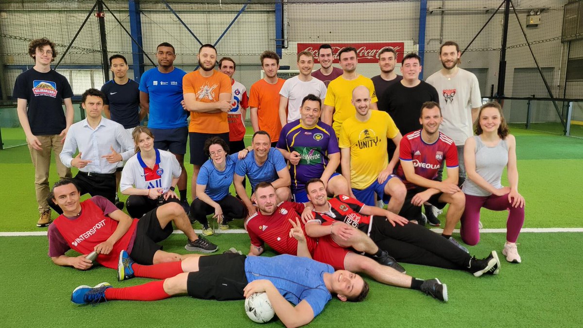 [Foot 5 à Grenoble] Le 30 avril dernier, c'était Foot 5 à Grenoble ! ⚽️ Merci au CSE pour ce moment !