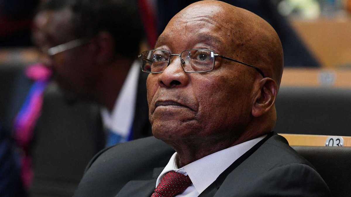 South Africa's Constitutional Court has ruled that the former president, Jacob Zuma, cannot stand as an MP in this month's general election.   bbc.in/3yko2j2