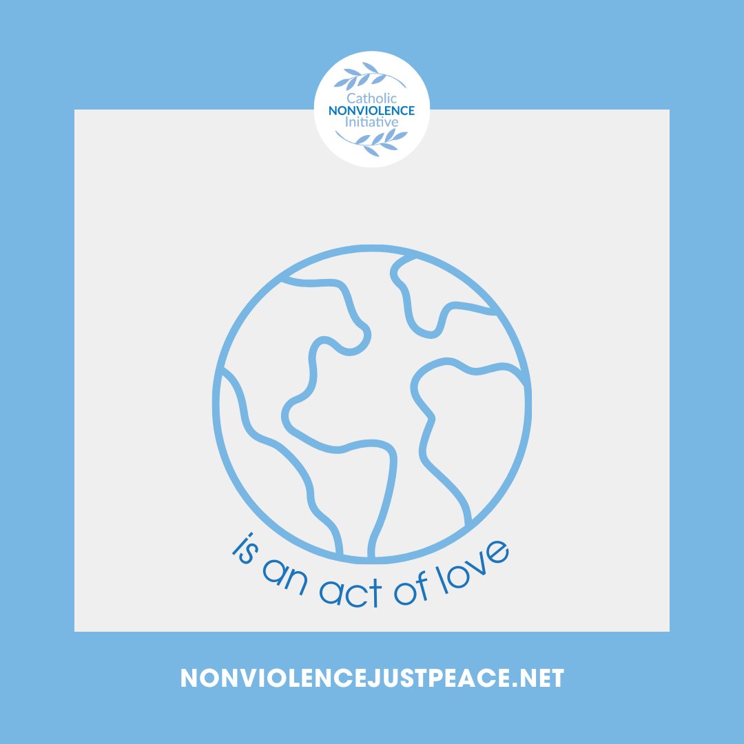 Caring for our planet is an act of love and respect towards God's Creation. It is an act free from violence, but full of care and commitment. Join this movement of hope and nonviolence! 📍 laudatosiweek.org